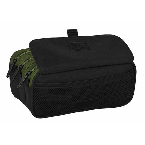 Triple Carry-all Safta Dark Forest Green 21,5 x 10 x 8 cm