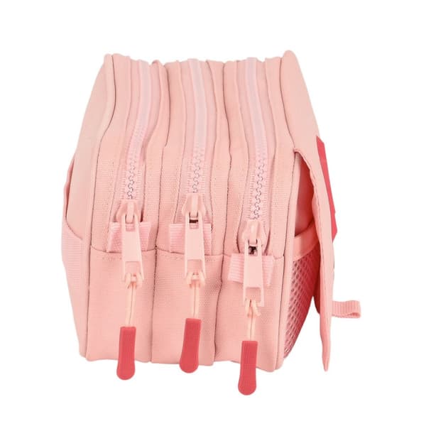 Triple Carry-all Munich Light Pink 21,5 x 10 x 8 cm