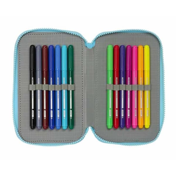 Triple Pencil Case Bluey 12,5 x 19,5 x 5,5 cm