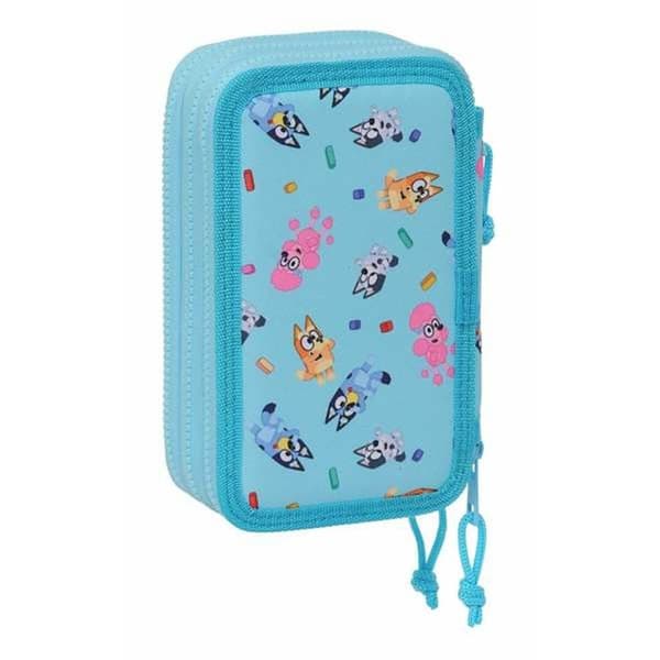 Triple Pencil Case Bluey 12,5 x 19,5 x 5,5 cm