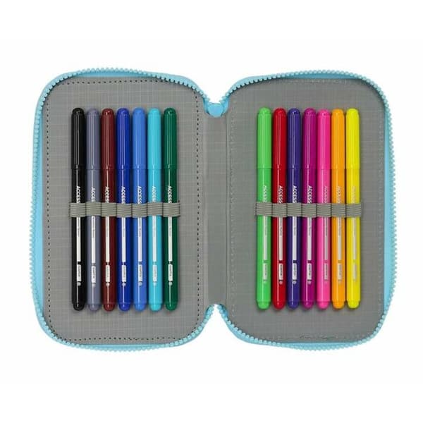 Triple Pencil Case Bluey 12,5 x 19,5 x 5,5 cm