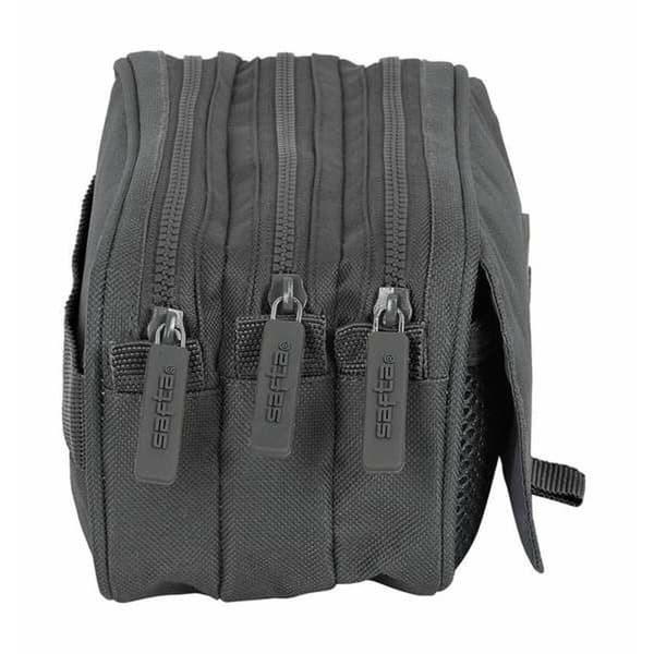 Triple Carry-all Safta Basic Grey 21,5 x 10 x 8 cm