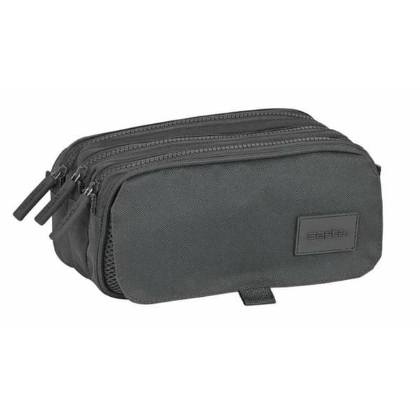Triple Carry-all Safta Basic Grey 21,5 x 10 x 8 cm