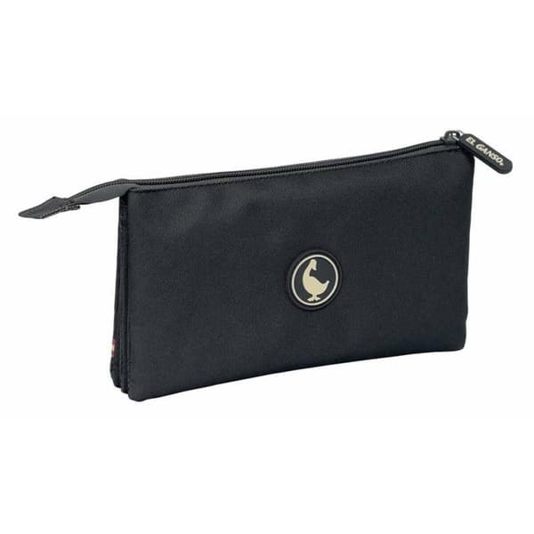 Triple Carry-all El Ganso Basics Black 22 x 12 x 3 cm