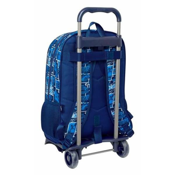 School Rucksack with Wheels Hot Wheels Sonny 32 x 42 x 14 cm