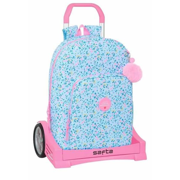 School Rucksack with Wheels Vicky Martín Berrocal Paraíso 30 x 46 x 14 cm