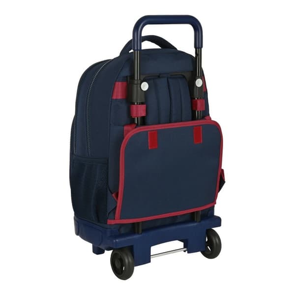School Rucksack with Wheels F.C. Barcelona 33 X 45 X 22 cm