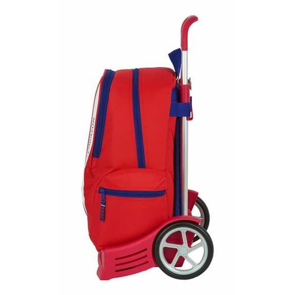 School Rucksack with Wheels Atlético Madrid