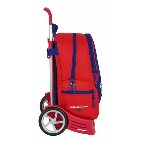 School Rucksack with Wheels Atlético Madrid