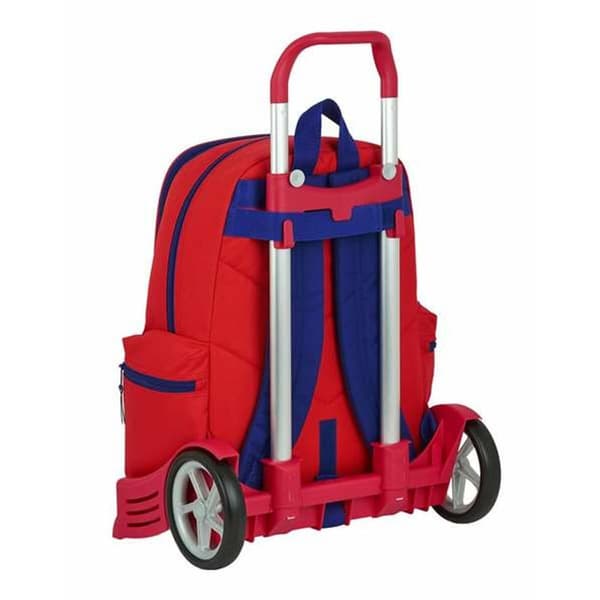 School Rucksack with Wheels Atlético Madrid