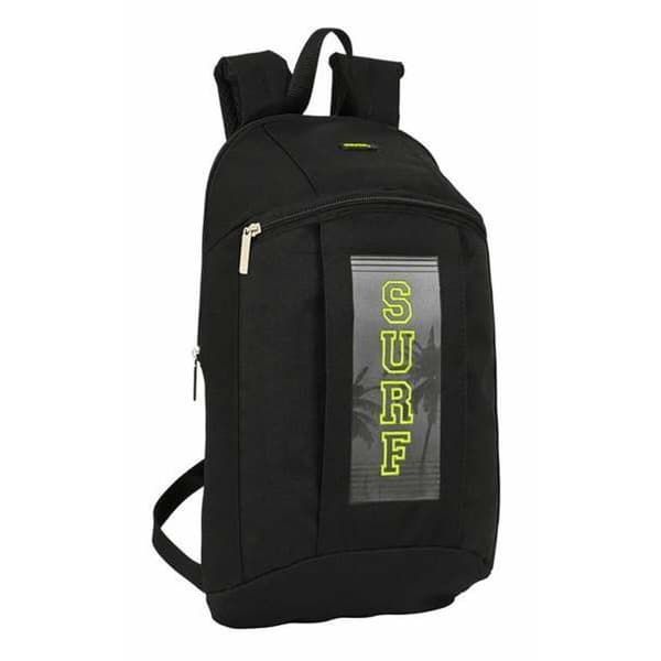 School Bag Safta Surf Black 22 x 39 x 10 cm Mini