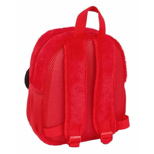 School Bag Mickey Mouse Red 22 x 27 x 10 cm