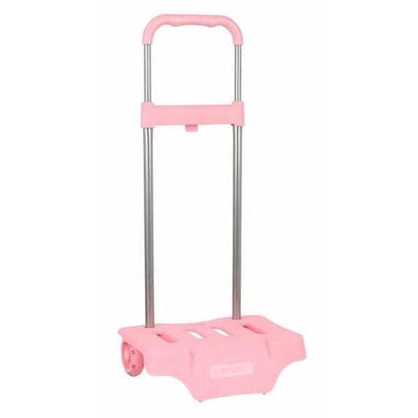 Rucksack Trolley Safta 176C Light Pink 30 x 85 x 23 cm