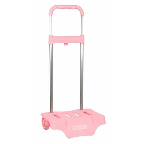 Rucksack Trolley Safta 176C Light Pink 30 x 85 x 23 cm