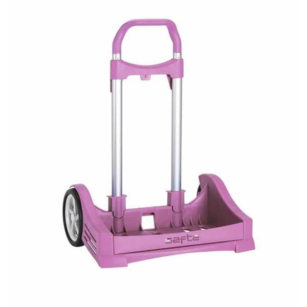 Rucksack Trolley Safta Evolution Light Pink