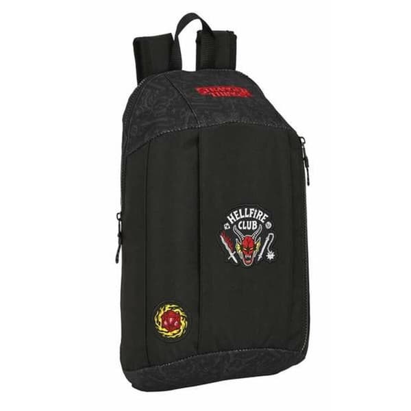 Rucksack SuperThings Black 22 x 39 x 10 cm