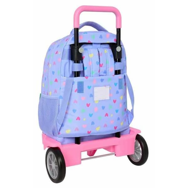 School Rucksack with Wheels Safta 33 x 45 x 22 cm