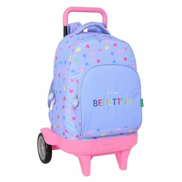 School Rucksack with Wheels Safta 33 x 45 x 22 cm