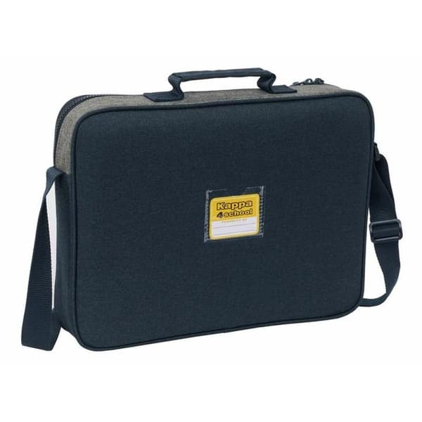 School Satchel Kappa Grey 38 x 28 x 6 cm