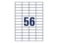 Pikkukuva 3 / 4: Avery L6027REV-25, White, Rectangle, Removable, A4, Universal, Paper