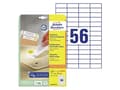 Pikkukuva 1 / 4: Avery L6027REV-25, White, Rectangle, Removable, A4, Universal, Paper