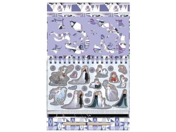 Totum Disney Frozen 2 Scratch Book, Children''s scratch card, 3 År, Multifärg