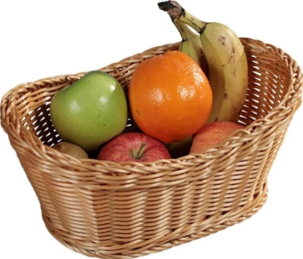 Kesper KESPER Frukt- og brødkurv 28x21x13 cm
