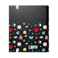 Miniatyrbild 2 av 2: BT21-Mapp/ringpärmmedelastisktband(4ringar)