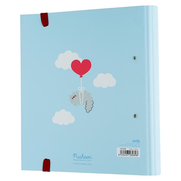 Pusheen-A4ringbindfraPurrfectLove-kollektionen(2ringe,elastik)