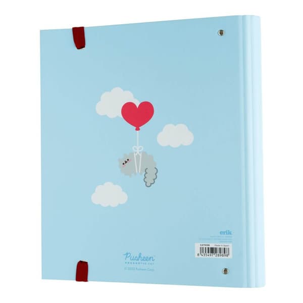 Pusheen-PurrfectLovecollectionA4pärmmedkort(4ringar,resårband)