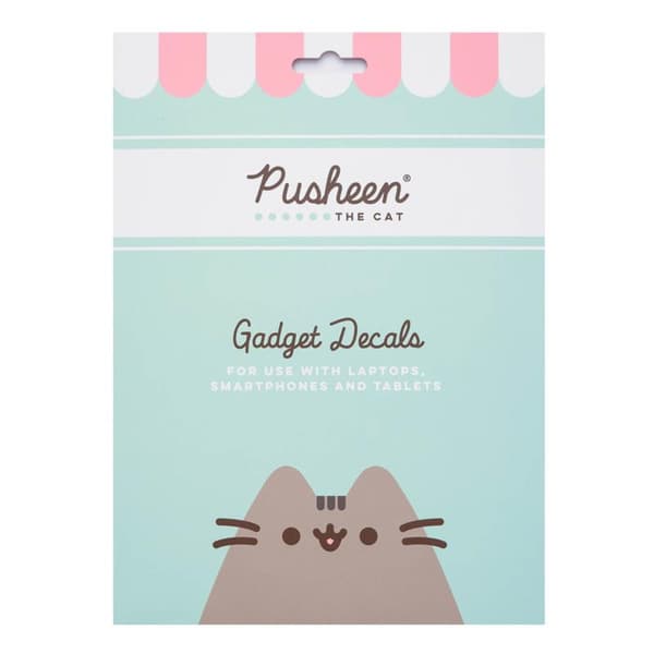 Pusheen-Etsætmed16klistermærkertilenbærbar/smartphonefraFoodie-kollektionen