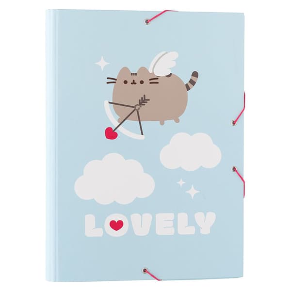 Pusheen-Mappe/dokumentmappefraPurrfectLove-kollektionen(24,5x34cm)