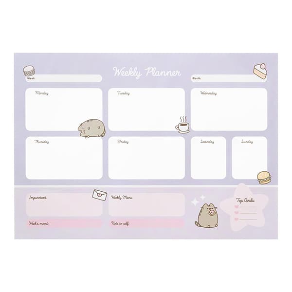 Pusheen-VeckoplanerarefrånMoments-kollektionen54sidorA3