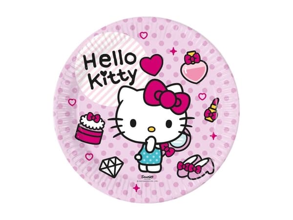 Hello Kitty paptallerkner