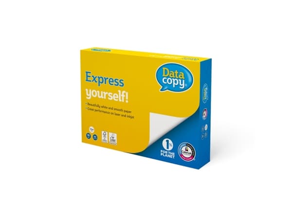 Kopipapir Data Copy 80g A4 m/4 huller 500ark/pak