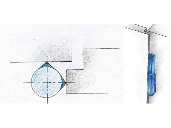 Ibfm Hinge To Weld 60Mm Fixed Pin- Zinc Pl