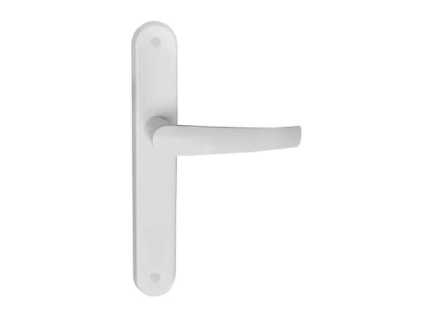 Barcz Handle Beta On Plate Without Hole White