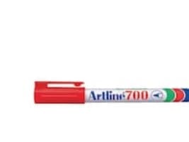 Permanent marker Artline 700, 0,7 mm, rød