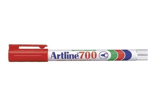Permanent marker Artline 700, 0,7 mm, rød