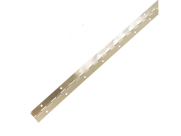 Tkz Continuous Hinge 32X0,6X1740 Brass-Plat