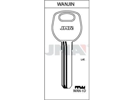 BLANK KEYS WAN-1D