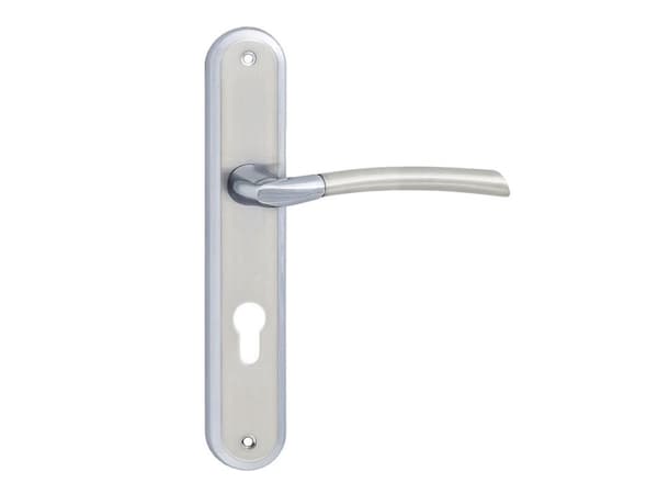 DOOR HANDLE ZORBA 72MM CHROME/MAT CHROME