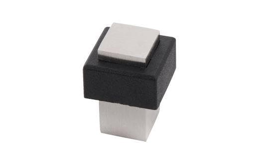 Metal_Bud Okn Door Stopper Brushed Nickel