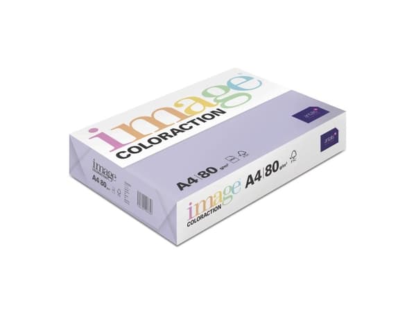 Antalis Image Coloraction, Kopiering, A4 (210x297 mm), 2500 ark, 80 g/m ^, lavendel, 105 um