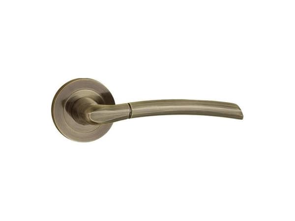 Metal_Bud Door Handle Zorba Antique Brass