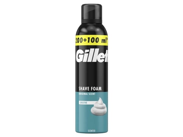 SHAVING FOAM GILLETTE SENSITIVE 300ML