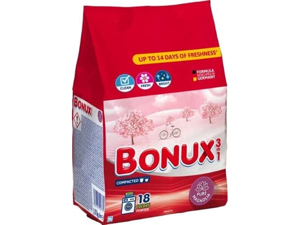 BONUXWASHING POWDER PURE MAGNOLIA 18 WAS