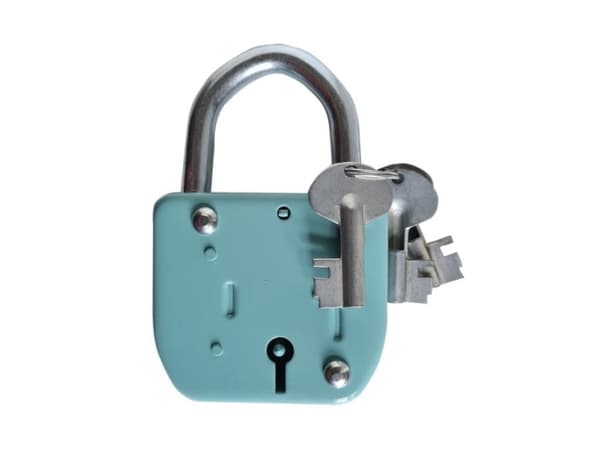 Kurzemes Pad Lock Lote 3 Keys Green