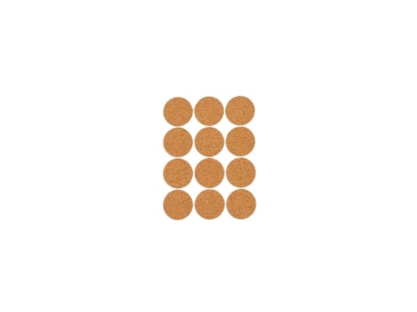 CORK FURNITURE PADS 12. D28 MM.HAUSHALT