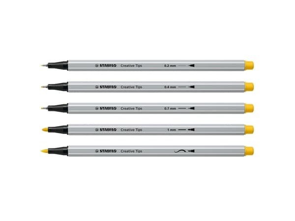 STABILO Creative tips ARTY, 50 stykker, Flerfarget